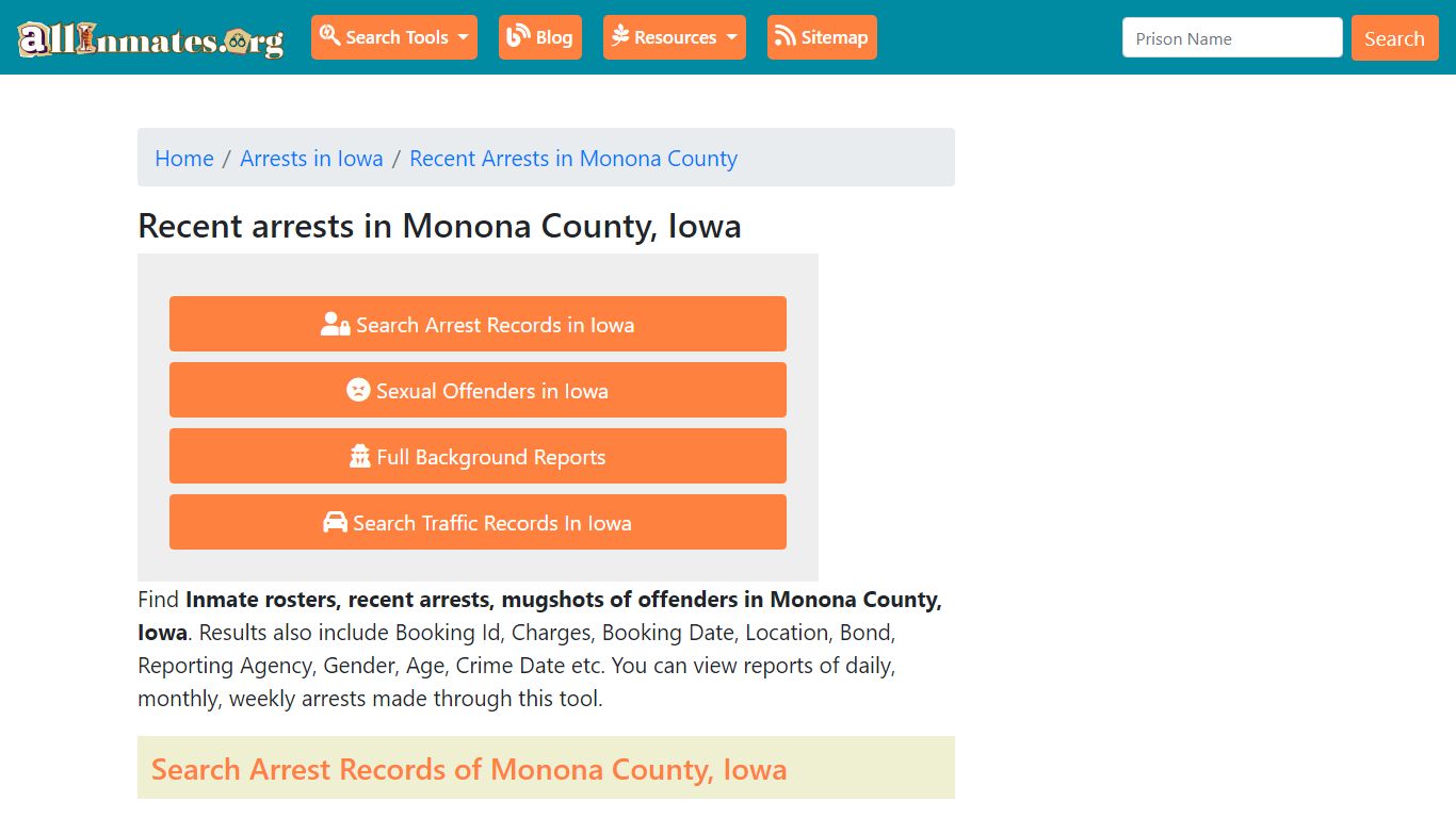 Recent arrests in Monona County, Iowa | Mugshots, Rosters, Inmates, Crimes