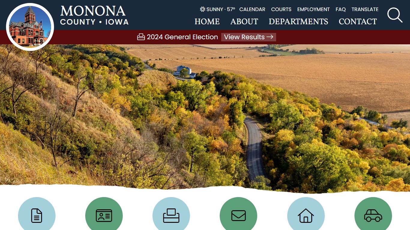 Monona County, Iowa - County Government and Services